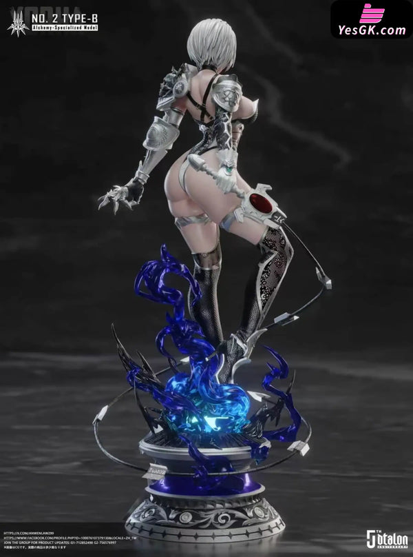 NieR Automata YoRHa No.2 Type B Alchemy-Specialized Gear Statue - Dtalon Studio