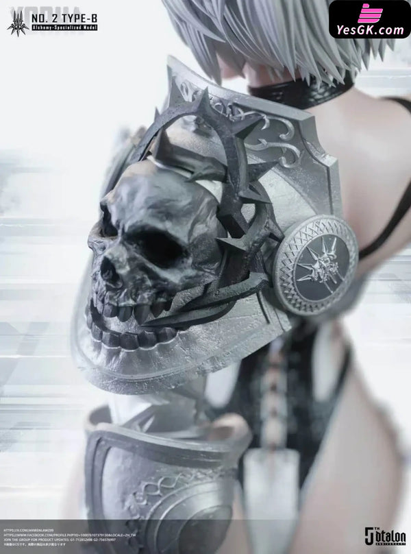 NieR Automata YoRHa No.2 Type B Alchemy-Specialized Gear Statue - Dtalon Studio