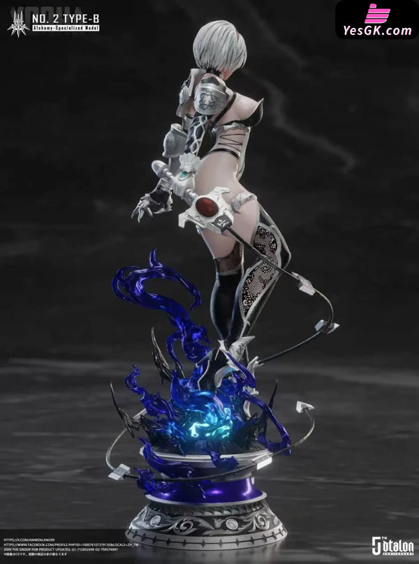 NieR Automata YoRHa No.2 Type B Alchemy-Specialized Gear Statue - Dtalon Studio