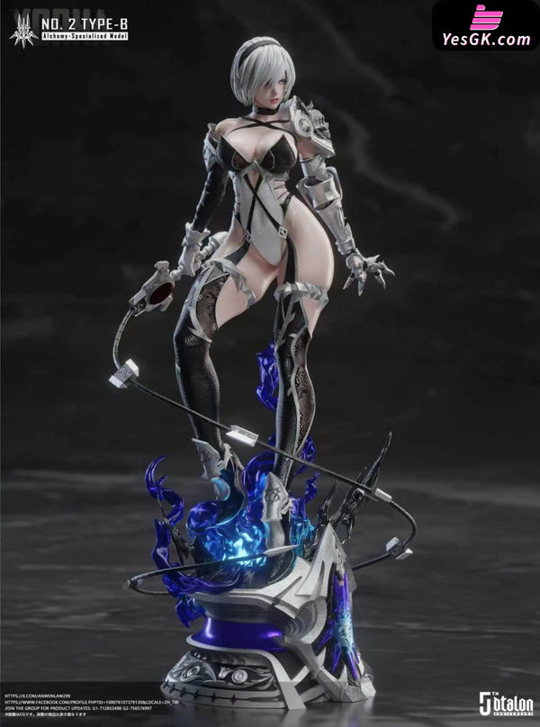 NieR Automata YoRHa No.2 Type B Alchemy-Specialized Gear Statue - Dtalon Studio