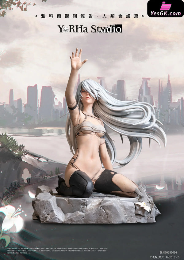 NieR:Automata YoRHa Observation Report Human Parliament Chapter 1 Ending C A2 1/4 GK Statue - YorHa Studio [Pre-Order]