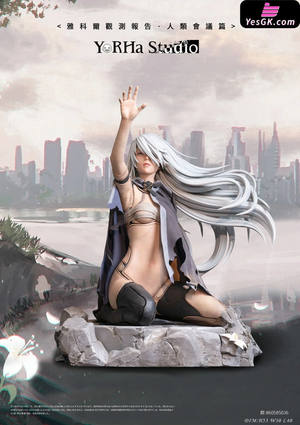NieR:Automata YoRHa Observation Report Human Parliament Chapter 1 Ending C A2 1/4 GK Statue - YorHa Studio [Pre-Order]