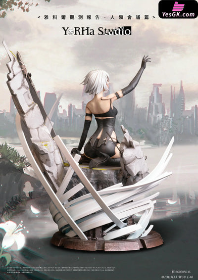 NieR:Automata YoRHa Observation Report Human Parliament Chapter 1 Ending C A2 1/4 GK Statue - YorHa Studio [Pre-Order]