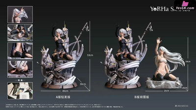 NieR:Automata YoRHa Observation Report Human Parliament Chapter 1 Ending C A2 1/4 GK Statue - YorHa Studio [Pre-Order]