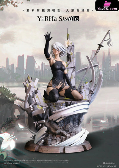 NieR:Automata YoRHa Observation Report Human Parliament Chapter 1 Ending C A2 1/4 GK Statue - YorHa Studio [Pre-Order]
