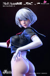 Nier:automata Silver Pattern High School Girls Uniform-Yorha No.2 Type B Resin Statue - Rosa Studio