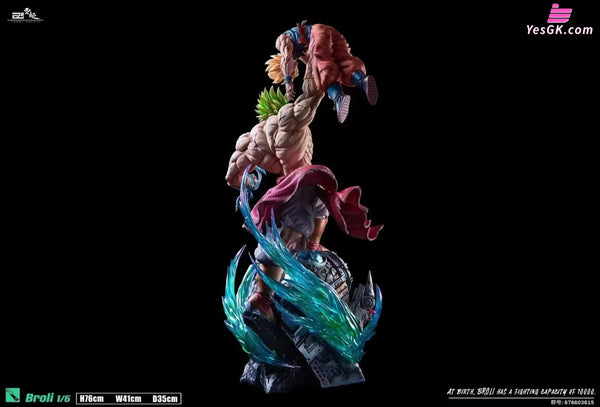 No.7 Broly Legendary Super Saiyan Resin Statue - Yunqi Studio [Pre-Order]