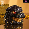 OFFART X Horiren Red Flame Hundred Cats Mini - Black Gold Bust (Licensed) Statue - OFFART & A Ren Studio [Pre-Order]