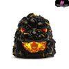 OFFART X Horiren Red Flame Hundred Cats Mini - Black Gold Bust (Licensed) Statue - OFFART & A Ren Studio [Pre-Order]