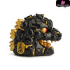 OFFART X Horiren Red Flame Hundred Cats Mini - Black Gold Bust (Licensed) Statue - OFFART & A Ren Studio [Pre-Order]