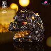 OFFART X Horiren Red Flame Hundred Cats Mini - Black Gold Bust (Licensed) Statue - OFFART & A Ren Studio [Pre-Order]