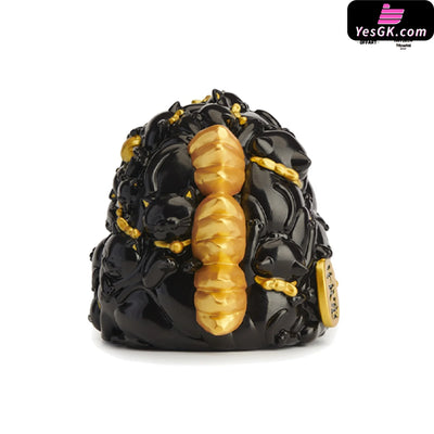 OFFART X Horiren Red Flame Hundred Cats Mini - Black Gold Bust (Licensed) Statue - OFFART & A Ren Studio [Pre-Order]