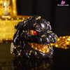 OFFART X Horiren Red Flame Hundred Cats Mini - Black Gold Bust (Licensed) Statue - OFFART & A Ren Studio [Pre-Order]