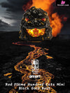 OFFART X Horiren Red Flame Hundred Cats Mini - Black Gold Bust (Licensed) Statue - OFFART & A Ren Studio [Pre-Order]