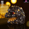OFFART X Horiren Red Flame Hundred Cats Mini - Black Gold Bust (Licensed) Statue - OFFART & A Ren Studio [Pre-Order]