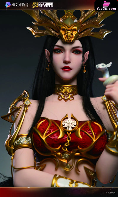 Officially Authorized Fights Break Firmament Animation Medusa Sywt-Dpcq04 Gk Statue - Shi Yue Wu