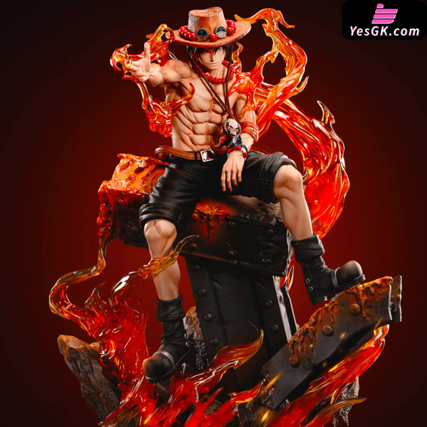 One Piece 001 Musket Portgas·d· Ace Resin Statue - Ml Studio [Pre-Order]
