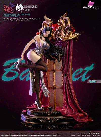 One Piece 004 Anniversary Edition ’Dinner’ Boa Hancock Statue - Humming Bird Studio [Pre-Order]
