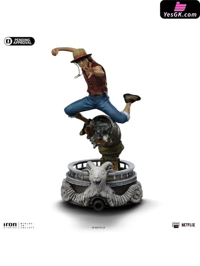 One Piece 1/10 Live-action TV series One Piece Luffy NETFX116624-10 (Licensed) Statue - Iron Studio [Pre-Order Closed]