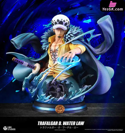 One Piece 1/4 Trafalgar D. Water Law Bust GK Statue - UNO Studio [Pre-Order] One Piece