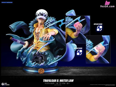 One Piece 1/4 Trafalgar D. Water Law Bust GK Statue - UNO Studio [Pre-Order] One Piece