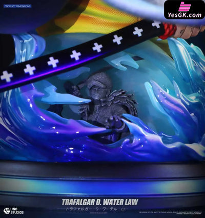 One Piece 1/4 Trafalgar D. Water Law Bust GK Statue - UNO Studio [Pre-Order] One Piece