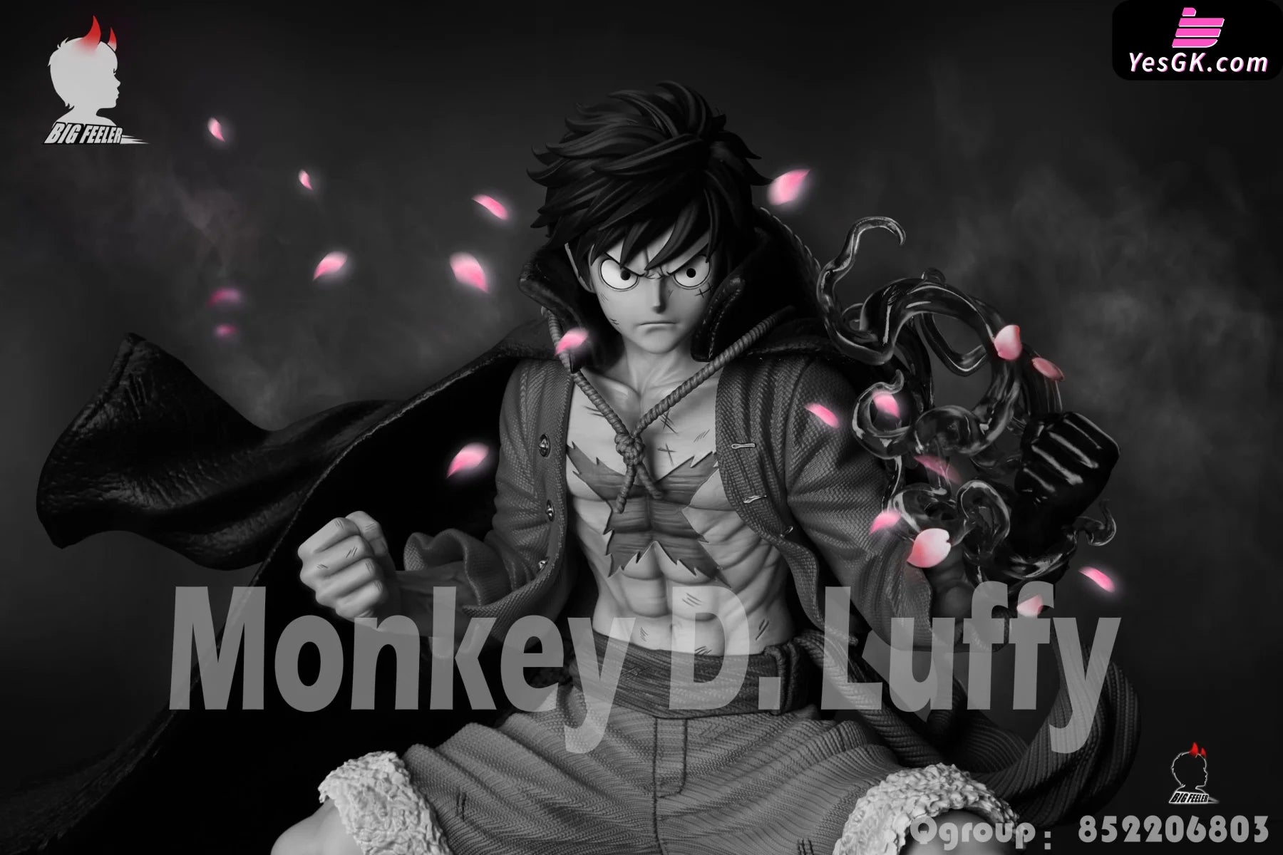 luffy busoshoku haki