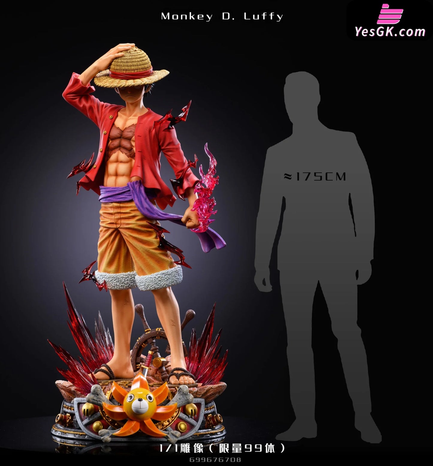 One Piece 1/1 Luffy Resin Statue - Lx Studio [Pre-Order]