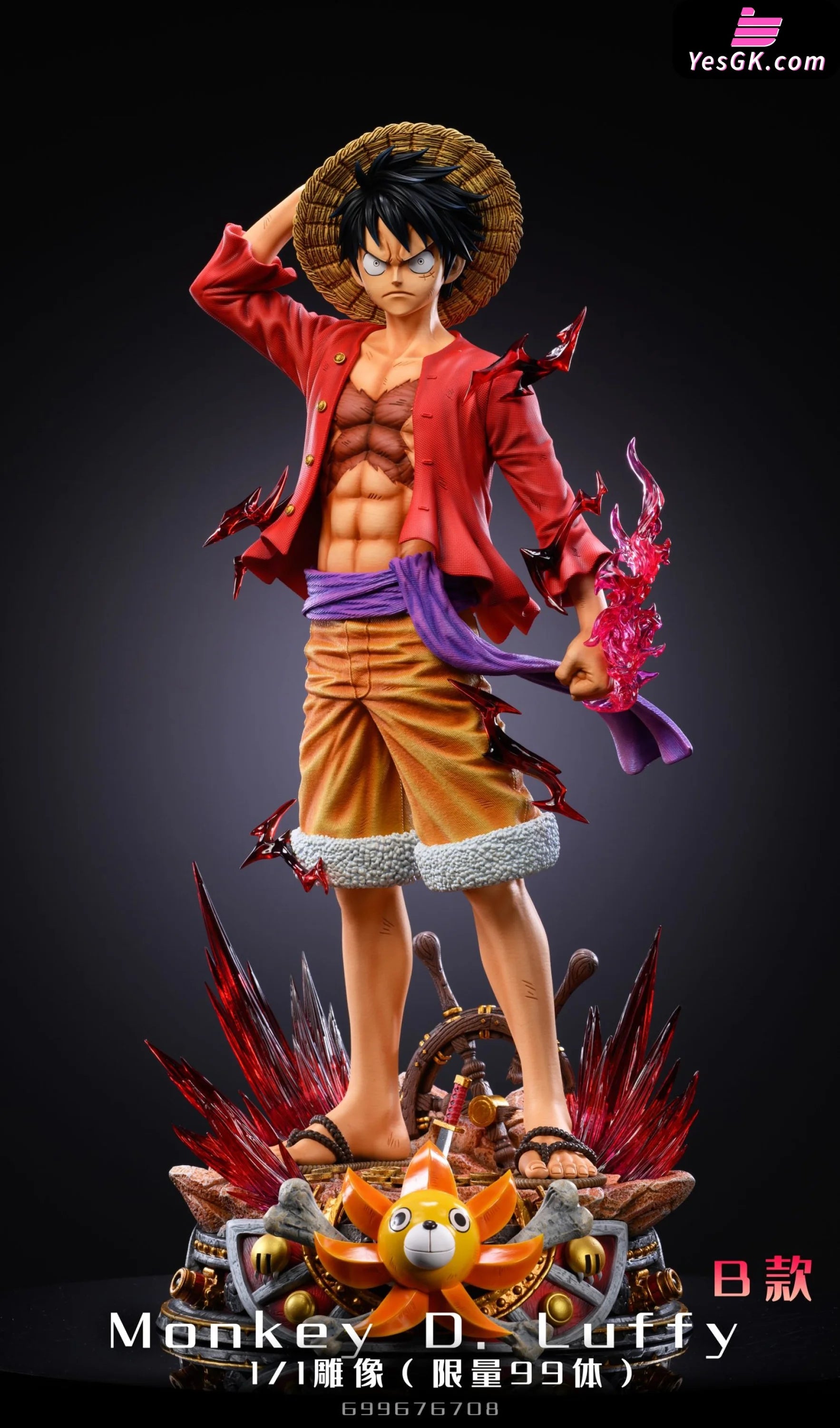 One Piece 1/1 Luffy Resin Statue - Lx Studio [Pre-Order] Deposit / Scale B