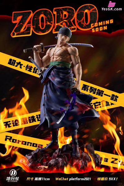 One Piece #1 Roronoa Zoro Statue - Di Tai She Studio [In Stock]