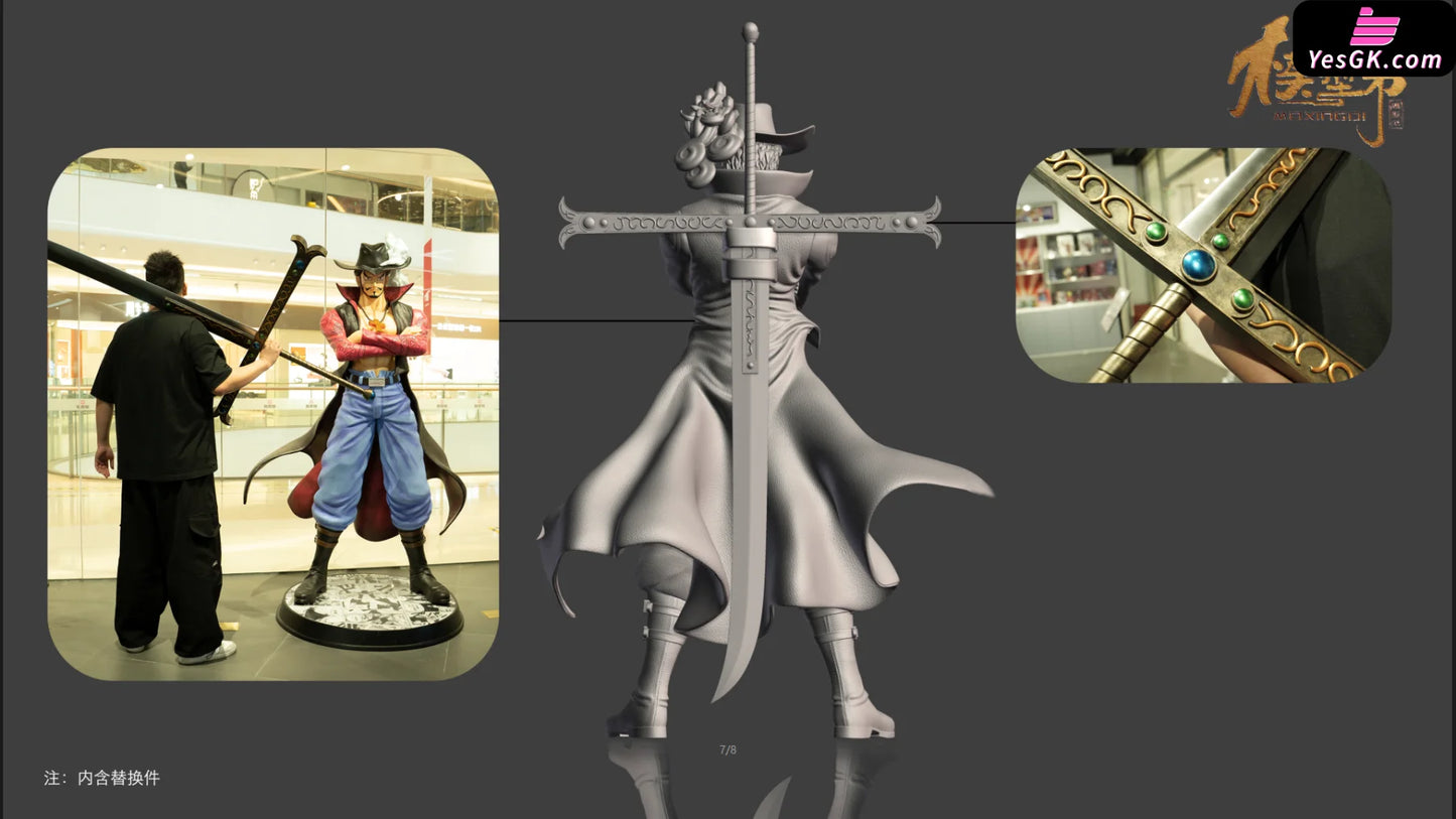 One Piece 1/1 Dracule Mihawk Statue - Mo Xing Di Studio [Pre-Order]