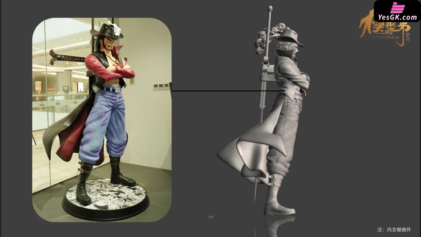 One Piece 1/1 Dracule Mihawk Statue - Mo Xing Di Studio [Pre-Order]