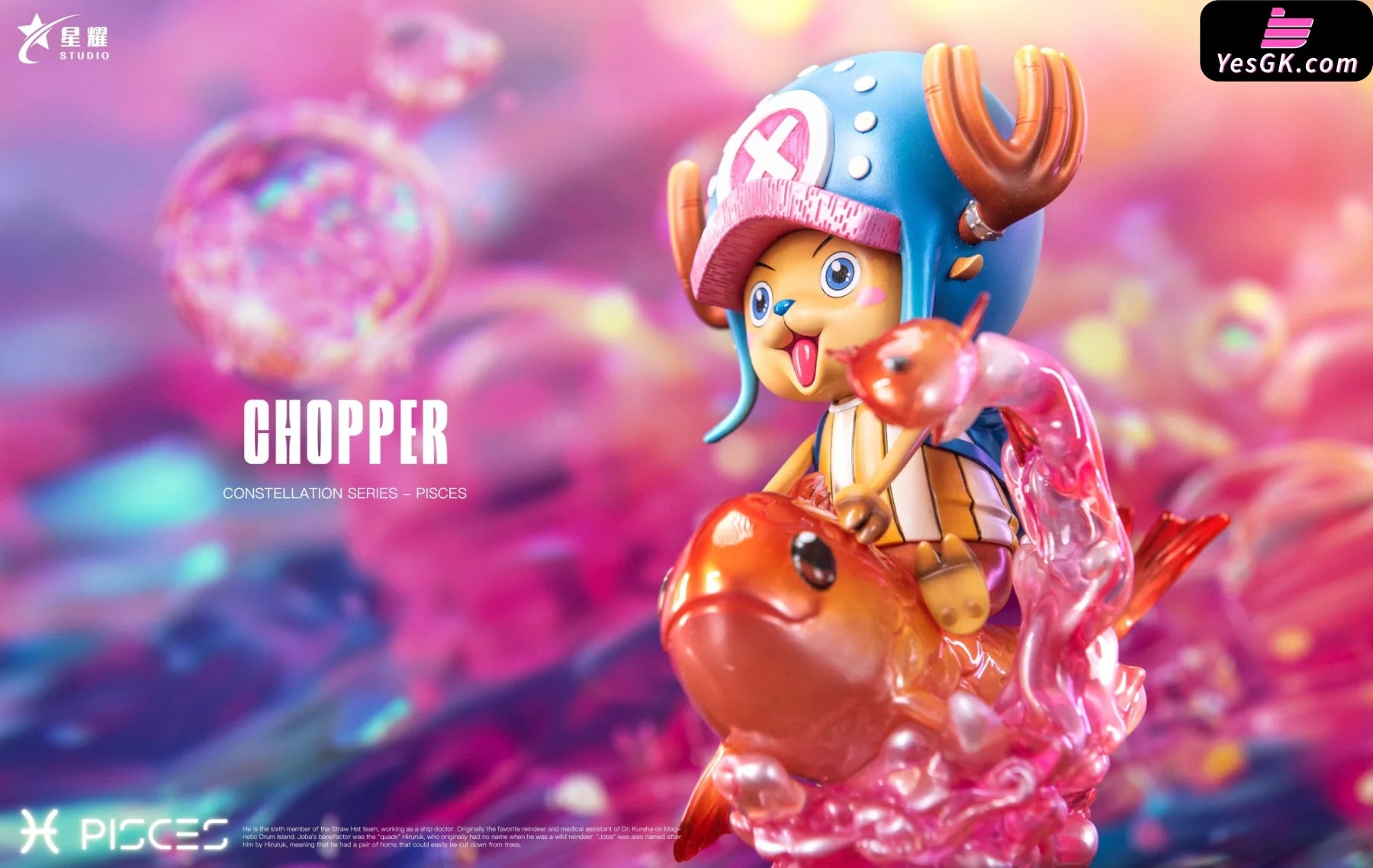 One Piece 12 Constellations Series Pisces Chopper Aquarius Statue - Xy Studio [Pre-Order]