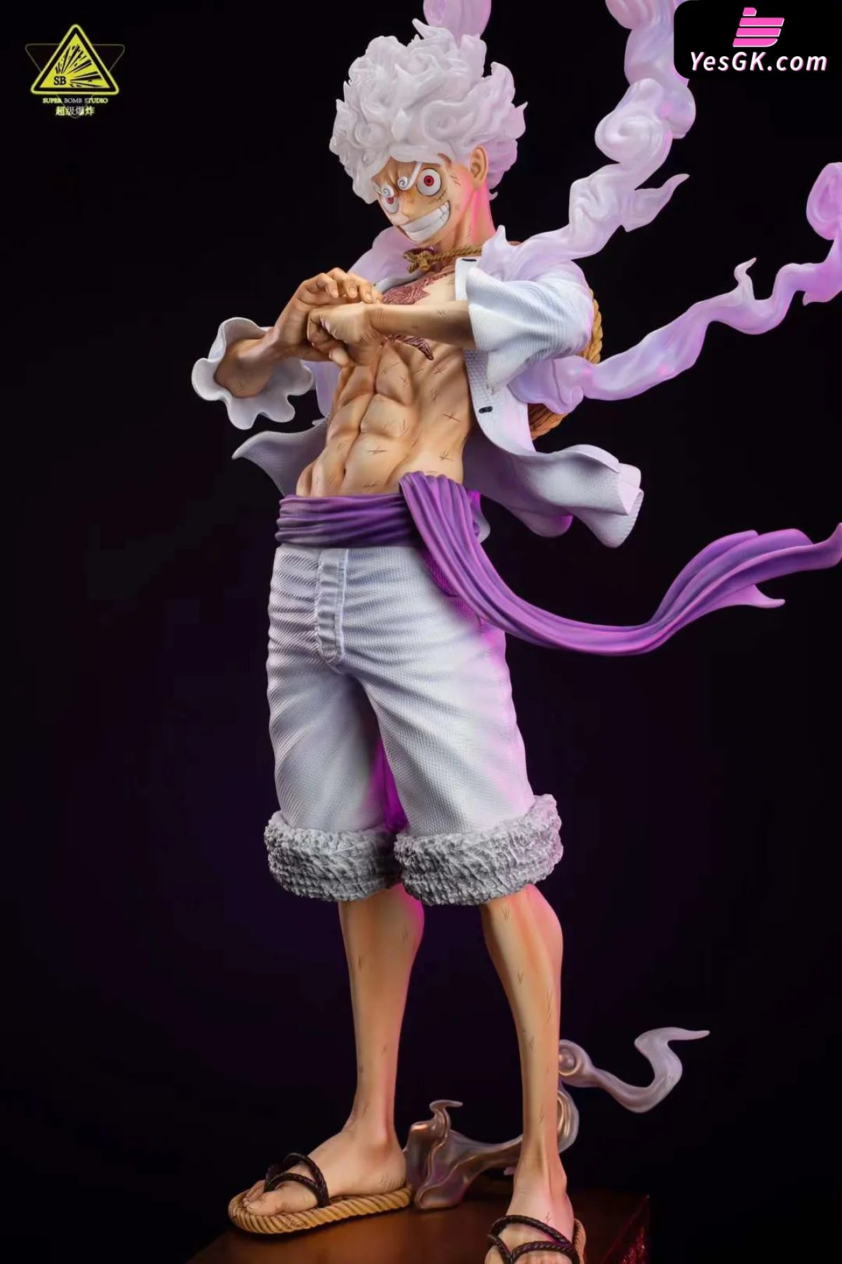 Figurine Monkey D. Luffy - One Piece, Taille: 26 cm, PVC, Bandai