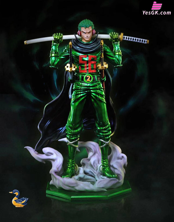 One Piece #2 Germa 66 Roronoa Zoro Statue - Yn Studio [Pre-Order] Deposit / B Electroplated Color
