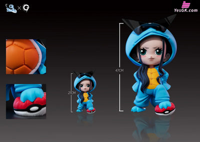 One Piece #2 Squirtle Nico Robin GK Statue - Super Guai Studio & Cit Studio [Pre-Order Closed] Full Payment / Large
