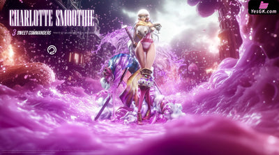 One Piece 2nd batch of the three generals of the Big Mom Pirates Minister of Juice Charlotte Smoothie GK Statue - C2