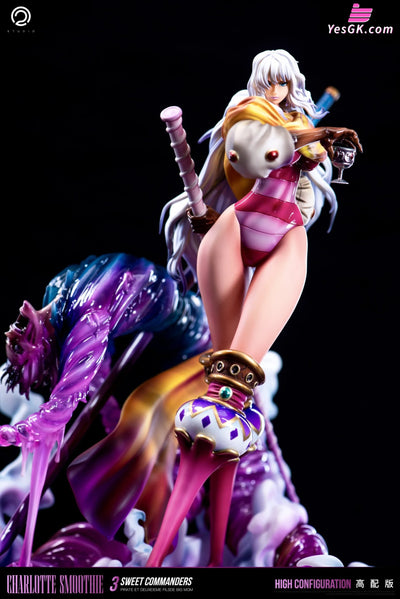 One Piece 2nd batch of the three generals of the Big Mom Pirates Minister of Juice Charlotte Smoothie GK Statue - C2