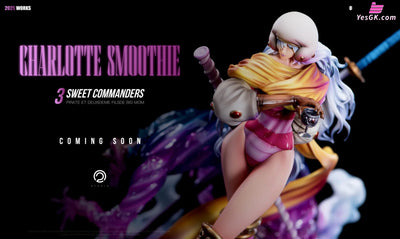 One Piece 2nd batch of the three generals of the Big Mom Pirates Minister of Juice Charlotte Smoothie GK Statue - C2