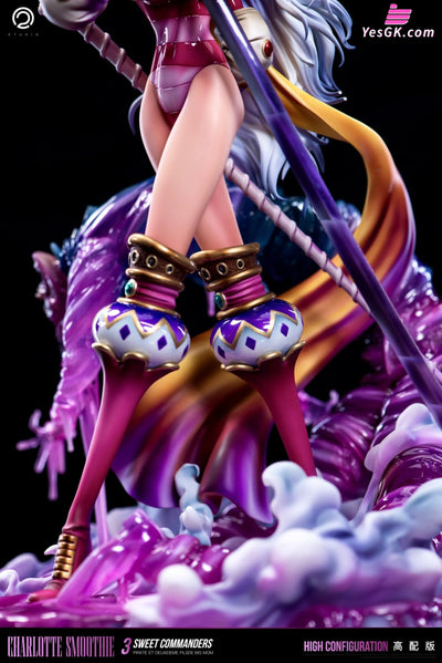 One Piece 2nd batch of the three generals of the Big Mom Pirates Minister of Juice Charlotte Smoothie GK Statue - C2