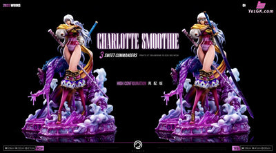 One Piece 2nd batch of the three generals of the Big Mom Pirates Minister of Juice Charlotte Smoothie GK Statue - C2