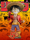 One Piece #5 JUMP 50th Anniversary Luffy WCF GK Statue ToyBirds Studio [Pre Order] Deposit / A Version(Regular Color)