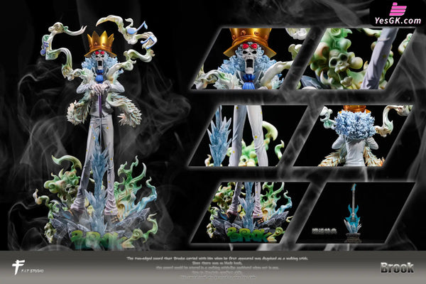 One Piece #6 Nika Form Musician Brook Statue - F.I.T Studio