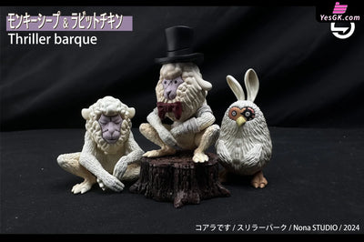 One Piece #7 Thriller Bark Saga Monkey Sheep & Rabbit Chicken Gk Statue - Jiu Hao Studio