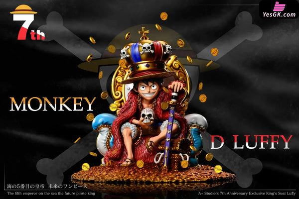 One Piece 7th Anniversary Exclusive Throne Luffy GK Statue - A+ Studio [In-Stock] - Full Payment - One Piece