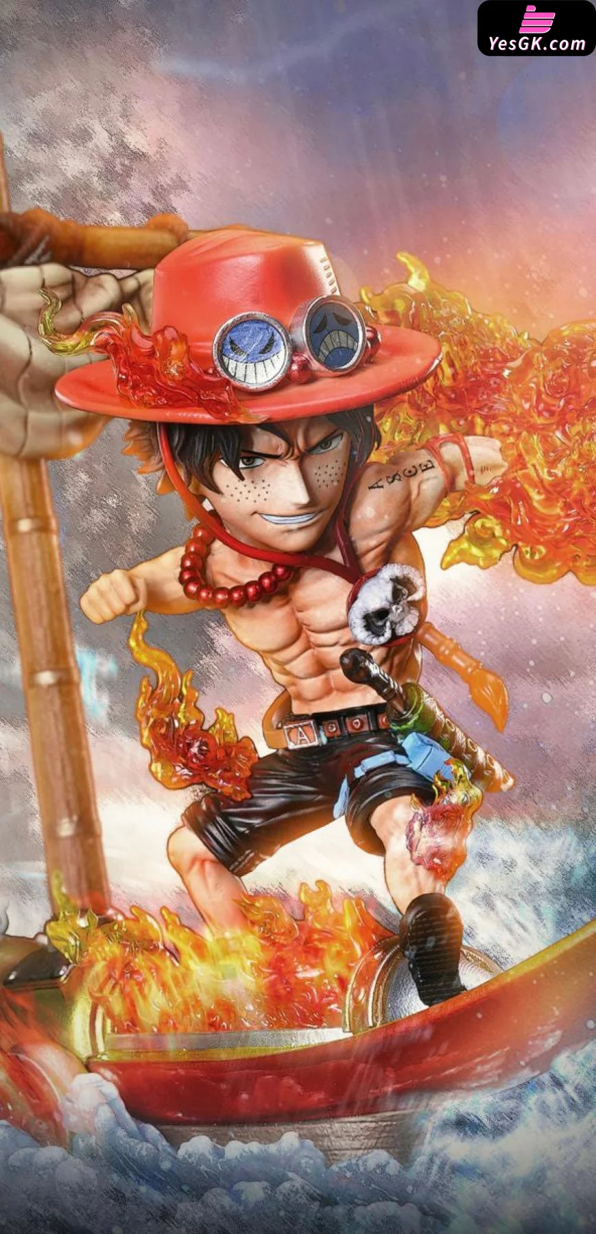 One Piece Ace And Striker Resin Statue - G5 Studio [Pre-Order]