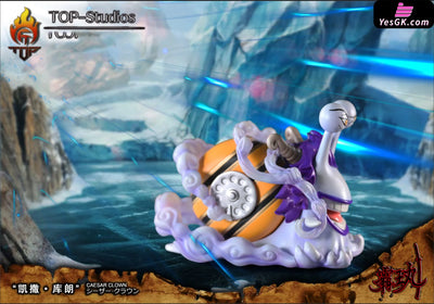 One Piece Ace Fire Tornado and Prison Completion Plan Caesar GK Statue - TOP Studio [In-Stock] - One Piece