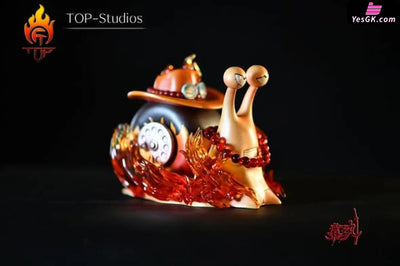 One Piece Ace Transponder Snail GK Statue - TOP Studio [In-Stock] Full Payment One Piece