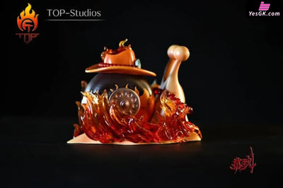 One Piece Ace Transponder Snail GK Statue - TOP Studio [In-Stock] Full Payment One Piece