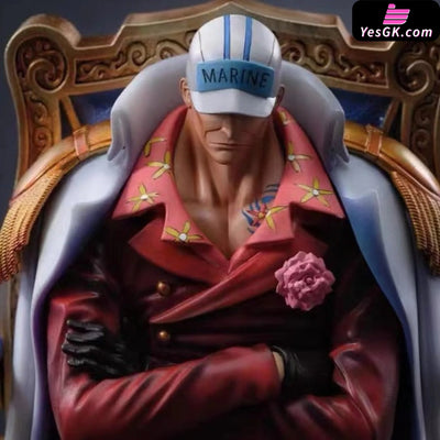 One Piece Admiral Sitting Pose Series Akainu Sakazuki Resin Statue - Bt Studio [In Stock]